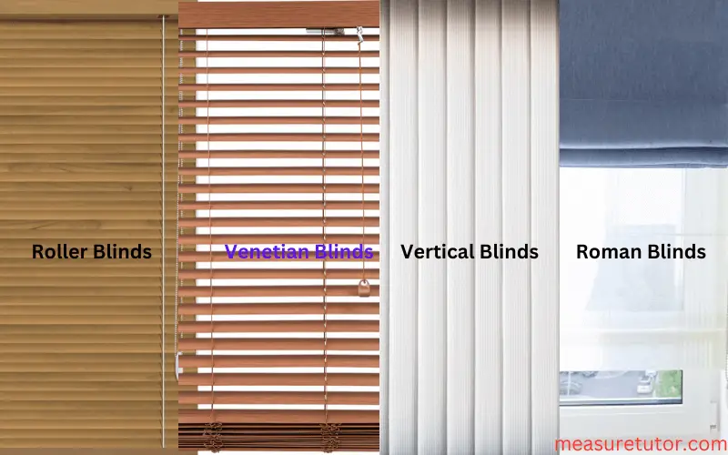 Different Types Of Window Blinds